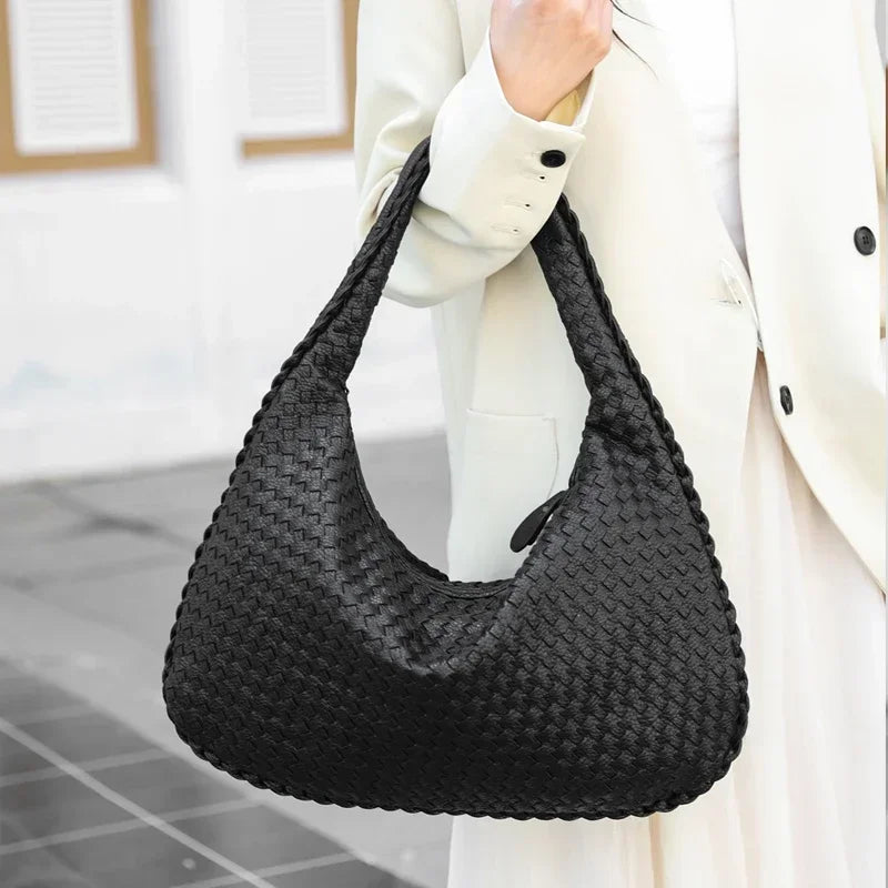 Anthea Woven Shoulder Bag